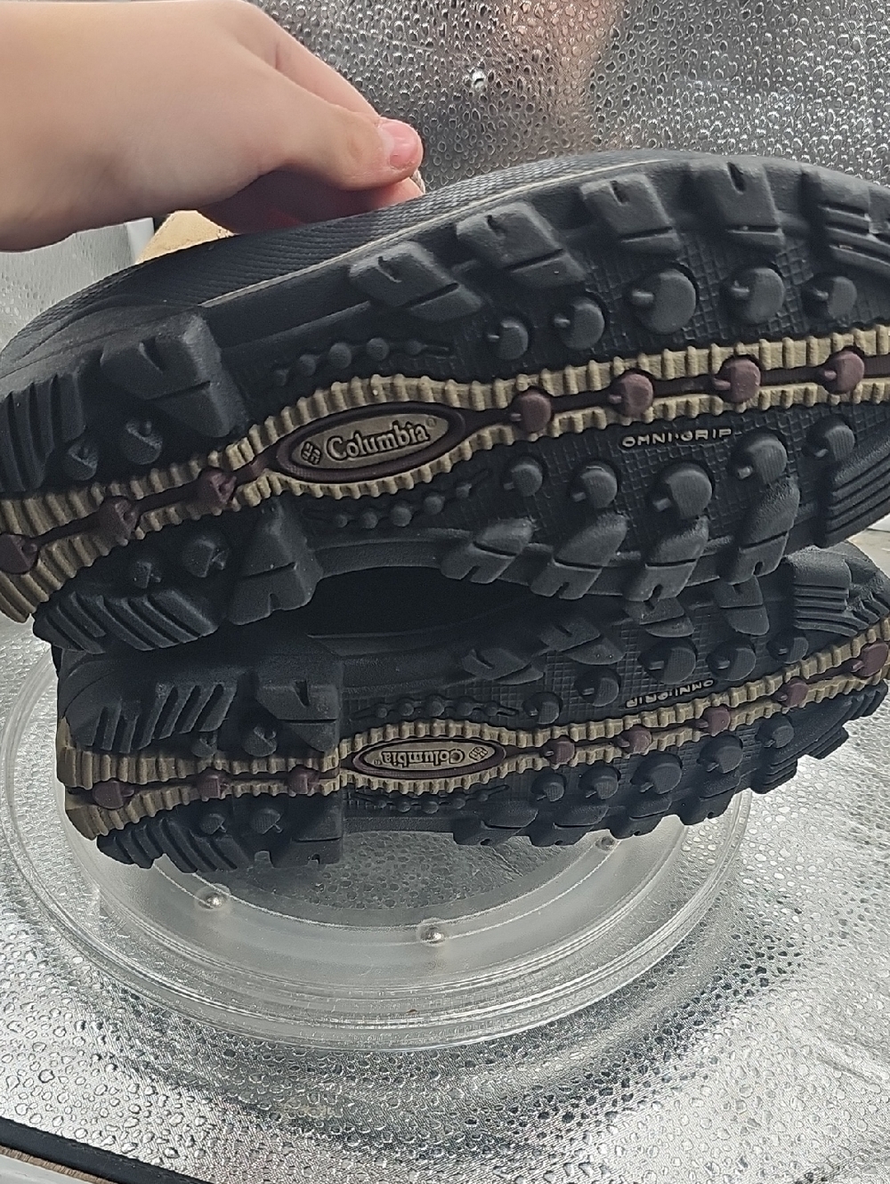 P Black And Brown Mens Columbia Sz 7 - Picture 5 of 5